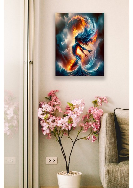 Şık Ahşap Duvar Tablo Modeli, Ev, Yatak Odası, Salon, Ofis Çerçeve Görünümlü Estetik Duvar Dekoru