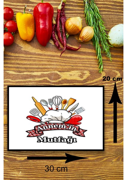 Mutfak Duvar Dekorasyon Süsü, Ahşap Çerçeve Görünümlü Şık Tablo Pano Modeli fiyatları