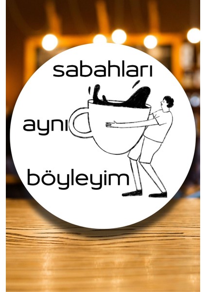 Cafe, Restoran, Çay Ocağı, Kahve Dükkanı Duvar Kapı Süsü, Ahşap Dekoratif Aksesuar Tablo Modeli