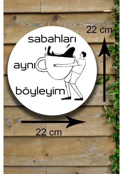 Cafe, Restoran, Çay Ocağı, Kahve Dükkanı Duvar Kapı Süsü, Ahşap Dekoratif Aksesuar Tablo Modeli fiyatları