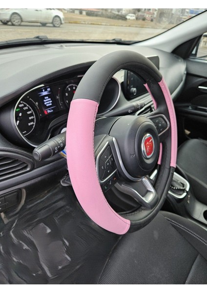 Şeker Pembe Geçmeli Direksiyon Kılıfı Kokusuz fiyatları