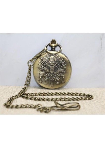 Osmanlı Devlet Arması Köstekli Saat
