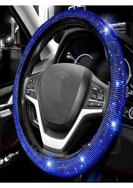 Kadın Sürücülere Özel Pırlanta Model Geçmeli Direksiyon Kılıfı modelleri