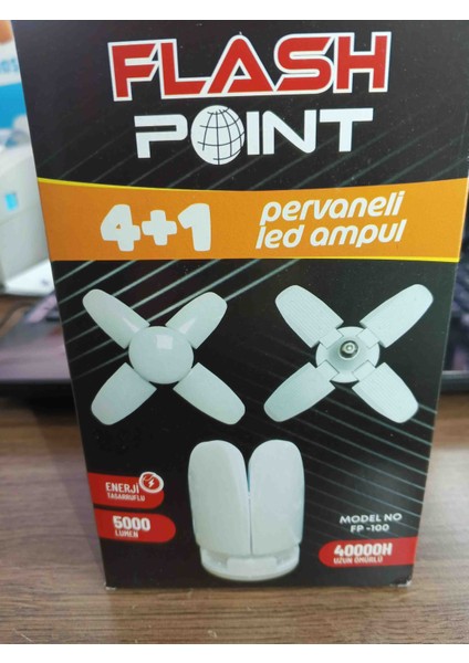 4+1 Pervane LED Ampul indirimleri