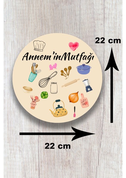 Anne Için Kapı, Duvar Süsü, Ahşap Dekoratif Tablo Modeli, Mutfak,ev Mdf Dekor modelleri