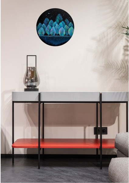 Yaprak Ahşap Tablo,, Ev, Oturma Odası, Yatak Odası, Salon, Ofis Duvar Dekoru Süsü