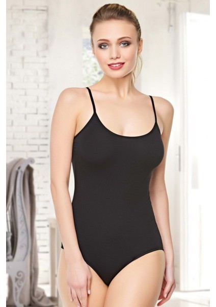 0860 Kadın Çıtçıtlı Body Pamuklu Modal Badi