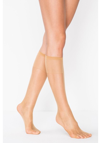 FIT15 Burunsuz Ince, Parlak Pantolon Çorabı