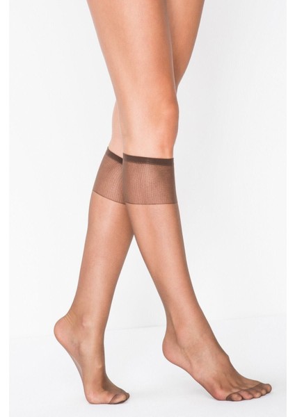 Fit 15 Ince, Parlak 15 Den Pantolon Çorabı - Rahat Lastikli Dizaltı Çorap fiyatları