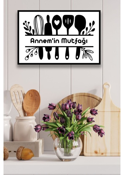 Mutfak Duvar Süsleri, Mutfak Için Tablo, Ev, Mutfak Dekorasyonu, Mdf Çerçeve Görünümlü Tablo, Pano