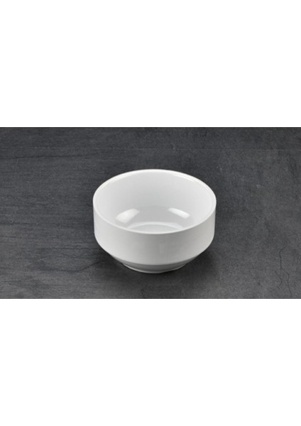 Termoset(Kırılmaz)12 cm Çorba Kasesi 6 Lı Beyaz / Tek Ebat