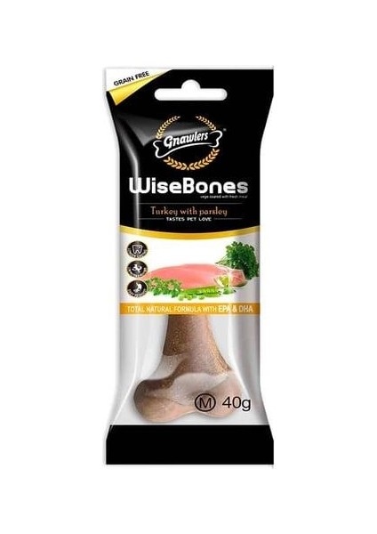 Wise Bone Köpek Ödül Kemiği Hindili 40 gr