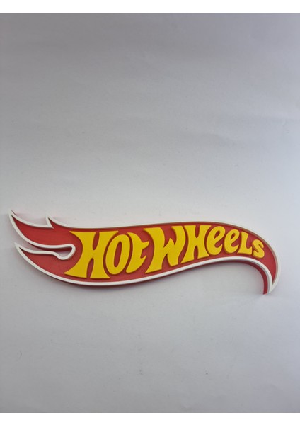 Hız Tutkunlarına Özel: 3D Baskı Hot Wheels Logo Dekor modelleri