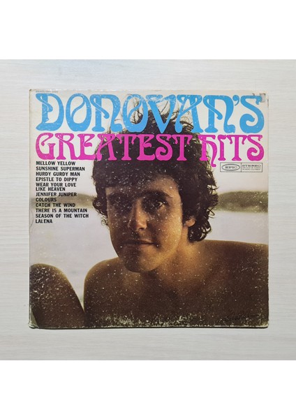 - Donovan's Greatest Hits - 1969 - Dönem Baskı Plak - Longplay - Lp