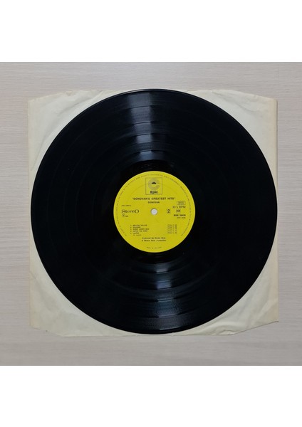 - Donovan's Greatest Hits - 1969 - Dönem Baskı Plak - Longplay - Lp modelleri