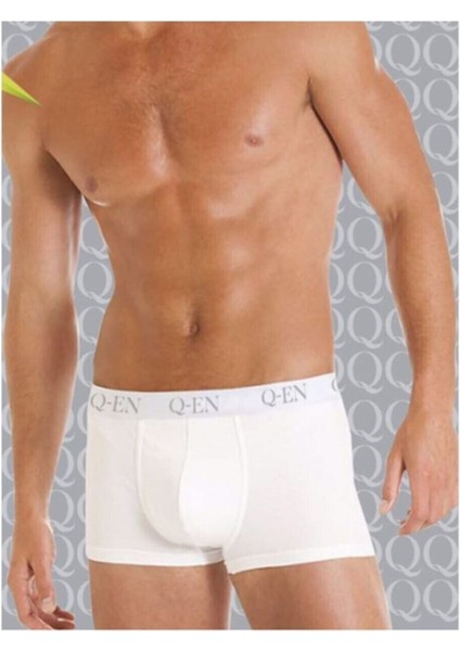 Erkek Beyaz Bambu Boxer 500