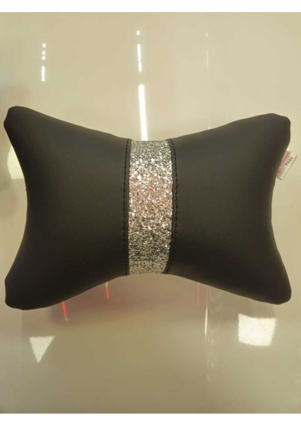 Gümüş Pullu Deri Boyun Yastığı Kemer Konforu 1 Adet fiyatları