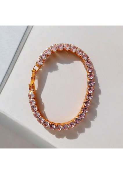 Su Yolu Çelik Gümüş Renkli Bileklik