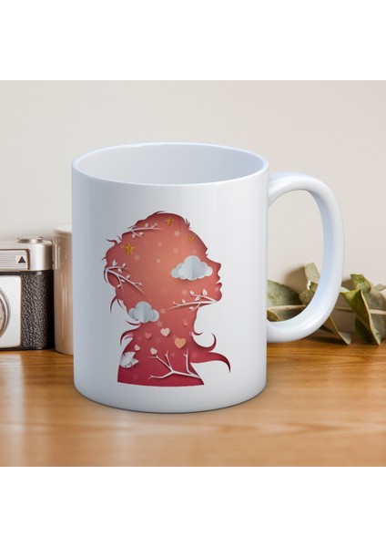 Anneye Özel Mesajlı 1 Adet Sevginizi Yansıtan Anneler Günü Hediyelik Kupa fiyatları