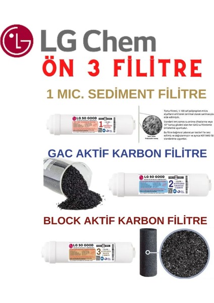 Lgso Good Pompalı Su Arıtma Cihazı-Duş Başlığı Hediyeli fiyatları