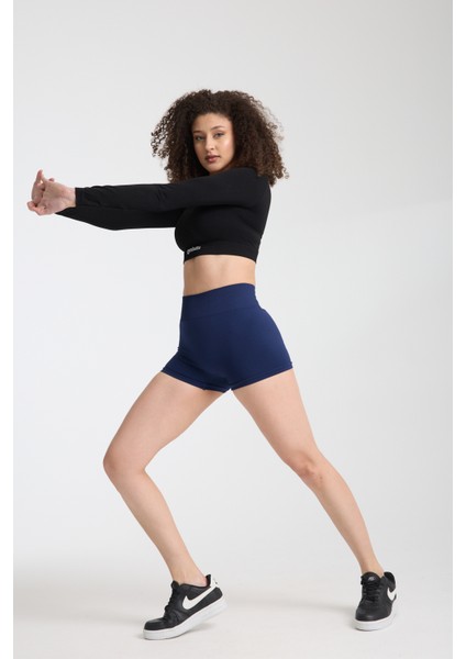 Drop Mini Shorts Kalça Büzgülü Süper Mini Şort – Push-Up Etkili Toparlayıcı & Şekillendirici