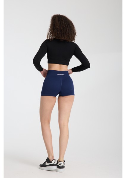 Drop Mini Shorts Kalça Büzgülü Süper Mini Şort – Push-Up Etkili Toparlayıcı & Şekillendirici