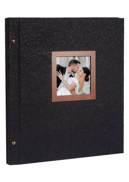 Yapışkanlı Fotoğraf Albümü - 34x37 cm - 15 Yaprak