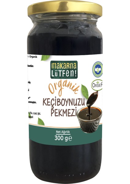 Organik Keçiboynuzu Pekmezi 300 gr