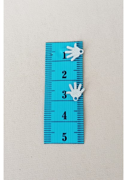 Oya Abiye Bileklik Kolye Pleksi Metalik Plastik Pul Gümüş Renk 8 Gram 95 Adet - BNC519
