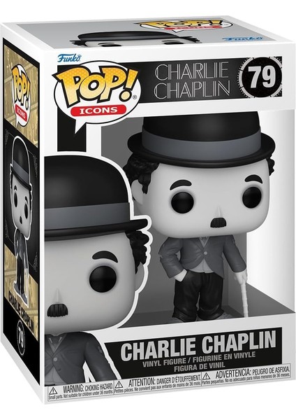 Pop Icons Charlie Chaplin - Charlie Chaplin