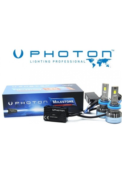Milestone H9 LED Xenon Black Katana
