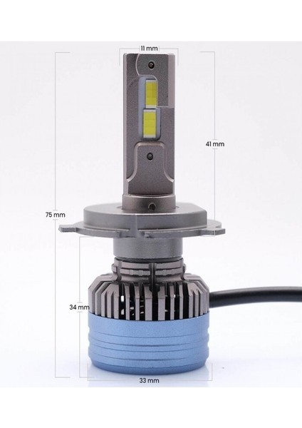 Milestone H9 LED Xenon Black Katana