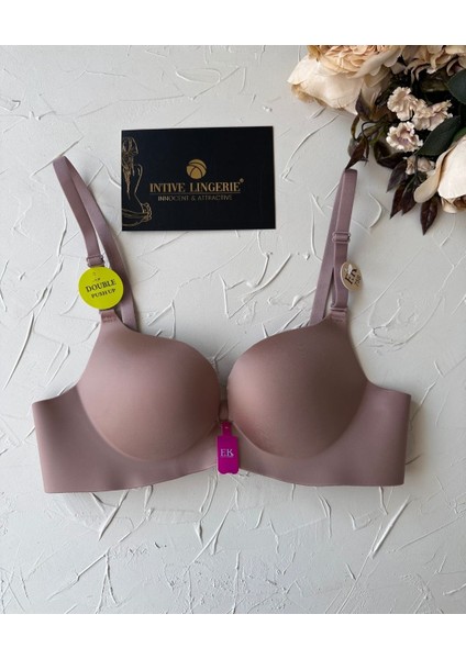 Intive Double Push-Up Çift Destekli Balensiz Lazer Kesim Iz Yapmaz Sütyen