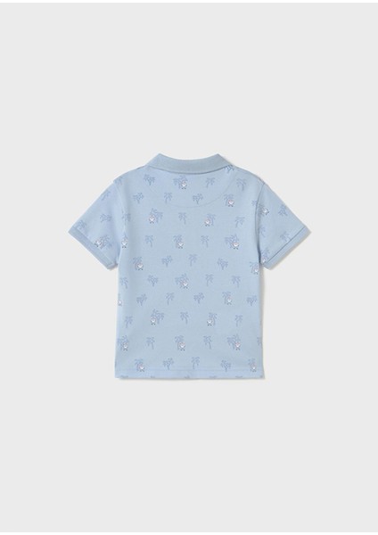 Yazlık Polo Yaka T-Shırt - Mavi fiyatları