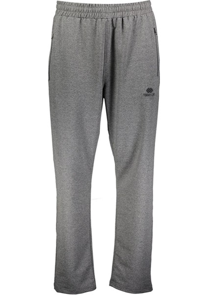 T01ER-84508 Battal Düz Paça Erkek Eşofman Altı