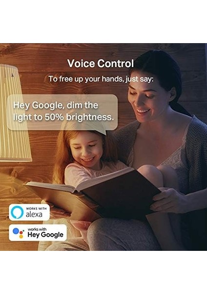 Tp-Link L510E(2-PACK), Ayarlanabilir Akıllı Wi-Fi Ampulü, 806 Lümen, E27 Duy, 8,3W, Enerji Tasarrufu, Amazon Alexa ve Google Home ile Çalışır, Kısılabilir Yumuşak Sıcak Beyaz, Hub Gerekmez