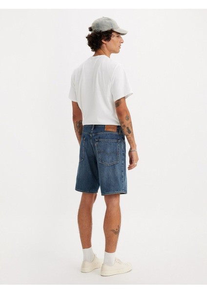 Erkek 468 Loose Jean Şort - A8461-0003