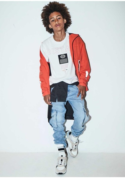 Yazlık Erkek Çocuk Denim Kargo Cep Pantolon - Mavi fiyatları