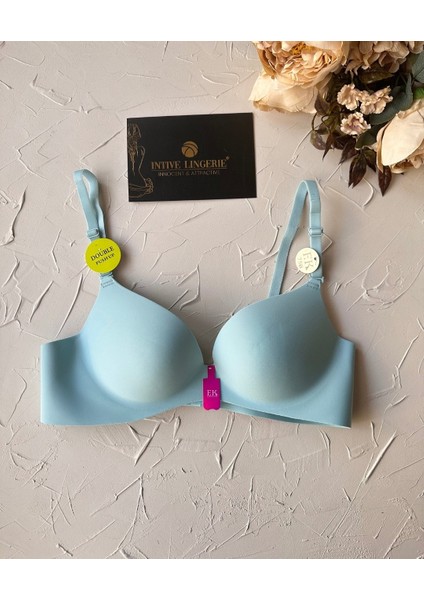 Intive Double Push-Up Çift Destekli Balenli Lazer Kesim Iz Yapmaz Ithal Kaliteli Sütyen