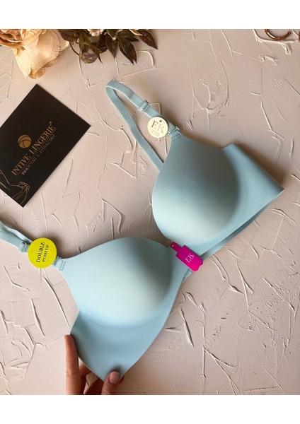 Intive Double Push-Up Çift Destekli Balenli Lazer Kesim Iz Yapmaz Ithal Kaliteli Sütyen modelleri