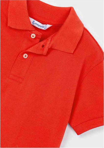 Yazlık Erkek Çocuk Polo Yaka T-Shirt - Kırmızı fiyatları