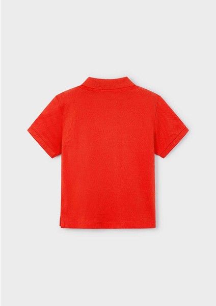Yazlık Erkek Çocuk Polo Yaka T-Shirt - Kırmızı modelleri