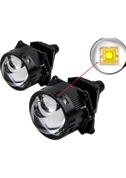 Bi Xenon LED Uzun Kısa Far Lambası 3 Inç fiyatları
