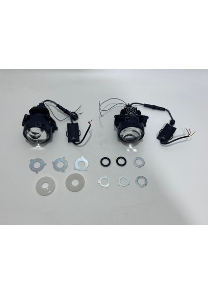 Bi Xenon LED Uzun Kısa Far Lambası 3 Inç fırsatları