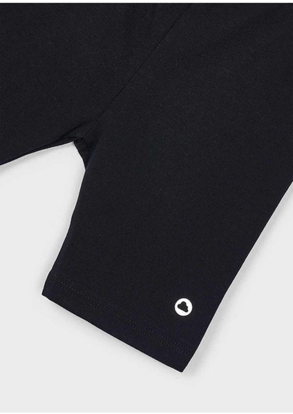 Yazlık Kız Çocuk Kapri Boy Tayt - Siyah fiyatları