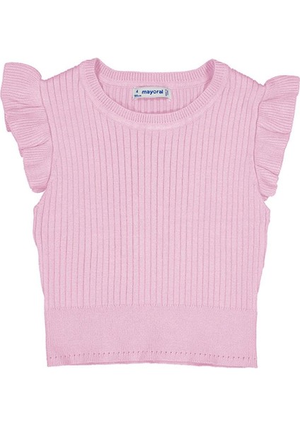 Yazlık Kız Çocuk Bluz - Açık Pembe