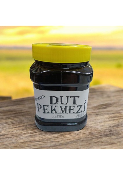 Malatya Yöresi Ev Yapımı Doğal Dut Pekmezi 950 gr