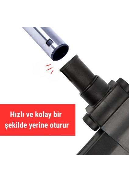 Philips Power Pro Compact Paslanmaz Çelik Teleskopik Süpürge Borusu