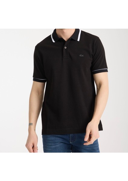 Polo Siyah Regular Fit
