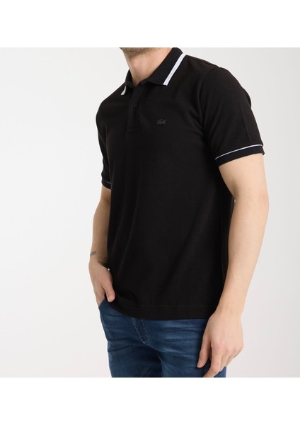 Polo Siyah Regular Fit